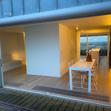 Апартаменти Penthouse Sea-Loft Blankenberge, Uniek Zeezicht, Luxeloft Met 40M2 Terras! Екстер'єр фото