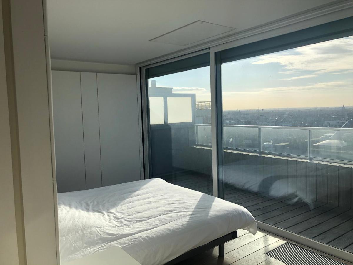 Апартаменти Penthouse Sea-Loft Blankenberge, Uniek Zeezicht, Luxeloft Met 40M2 Terras! Екстер'єр фото