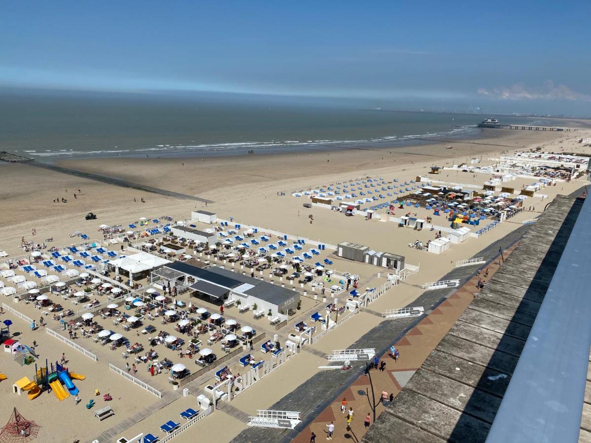 Апартаменти Penthouse Sea-Loft Blankenberge, Uniek Zeezicht, Luxeloft Met 40M2 Terras! Екстер'єр фото